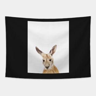 Kangaroo, Nursery, Animal, Kids room, Modern art, Wall decor Tapestry