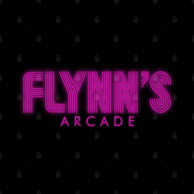 Flynn's arcade neon by AlonaGraph