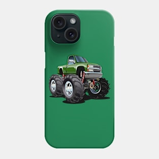 Cartoon monster truck Phone Case