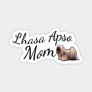 Lhasa Apso Dog Mom Magnet