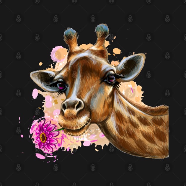 Cute Giraffe by Mako Design 