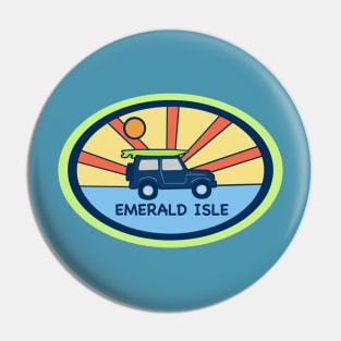 Emerald Isle NC Beach Day Pin