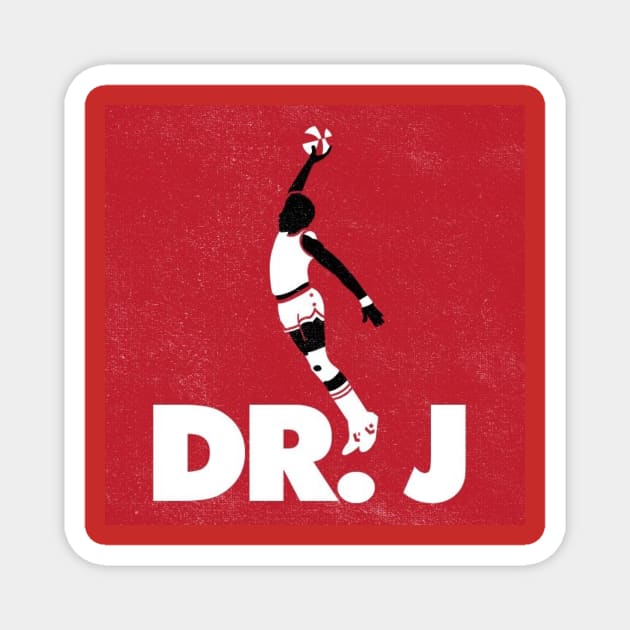 Dr j Magnet by Poyzondesigns