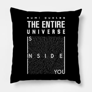 Rumi Quotes Pillow