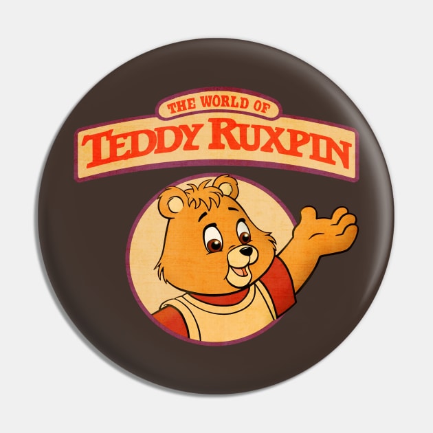 Teddy Ruxpin 80s toys Pin by AFTERxesH