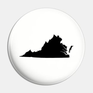 Black Virginia Pin