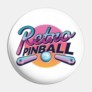 Retro Pinball Pin