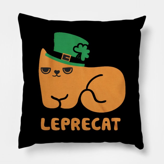 lepercat Pillow by thexsurgent