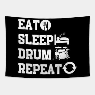 Eat Slee Drum Repeat Tapestry