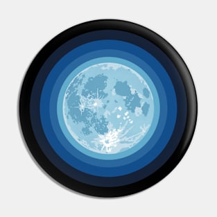 Full Moon Sky Pin