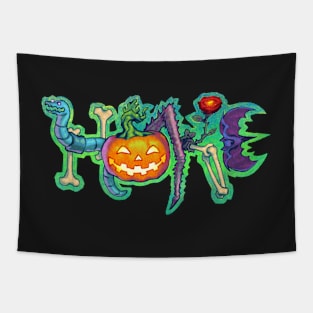 Halloween Hoke Tapestry