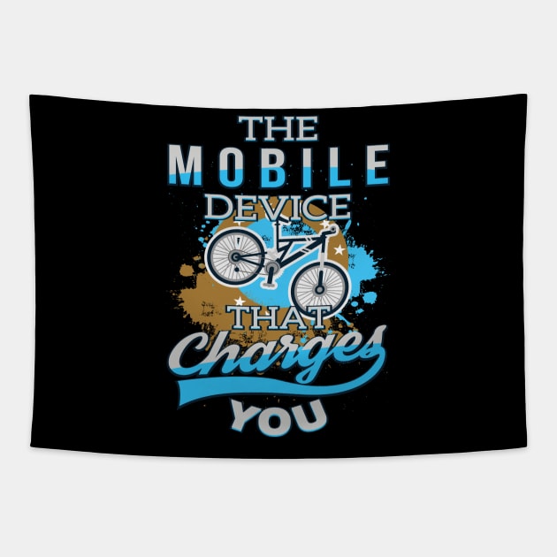 Mobile Device that Charges You Tapestry by VBleshka