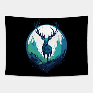 Art Of Deer Tapestry