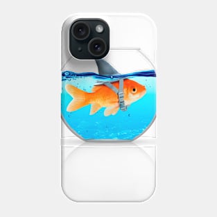 Fish with fin t shirt Phone Case