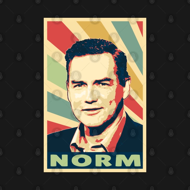 Norm Macdonald Vintage Colors by Nerd_art