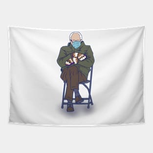 Bernie Sanders Inauguration Meme Tapestry