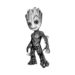 Baby Groot Guardians of the Galaxy Character T-Shirt