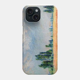 Wheatfield by Claude Monet Phone Case