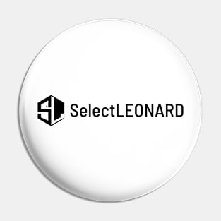 Select Leonard Logo Black Pin