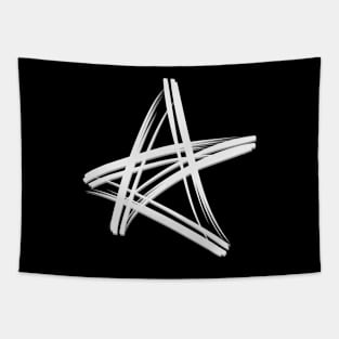 Cute Artsy Pentagram Witch Fashion Tapestry