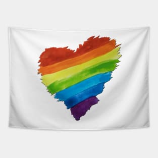 PRIDE Heart 2 Tapestry