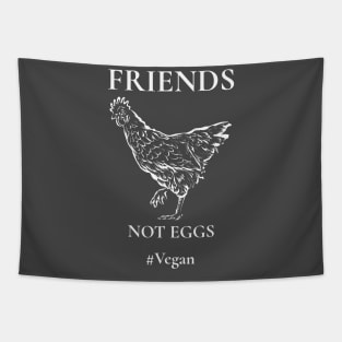 Friends Not Eggs Tapestry
