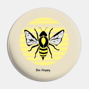 Bee happy Pin