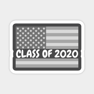 Class of 2020 Senior American Flag Graduation Gifts Magnet