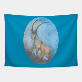 Zodiac sign capricorn Tapestry