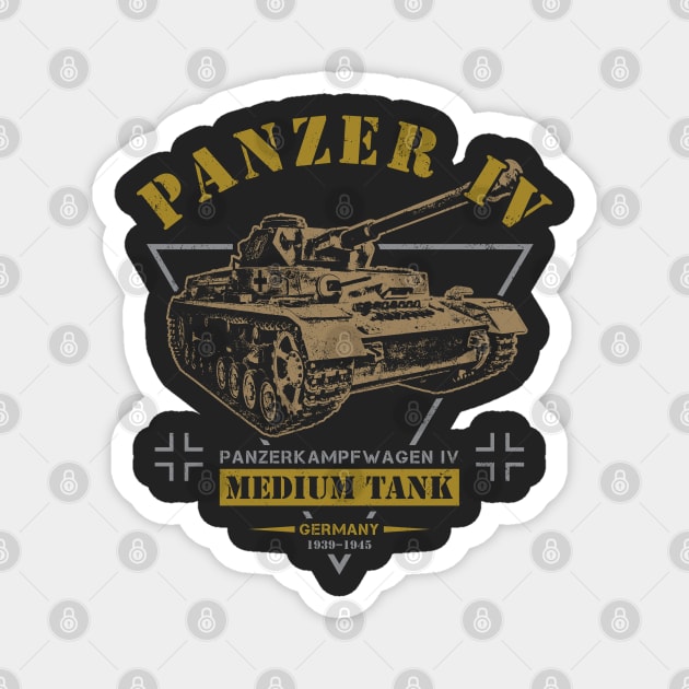 Panzer IV Magnet by Military Style Designs