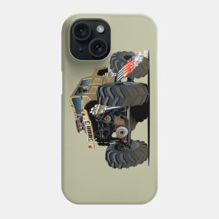 Cartoon monster truck Phone Case