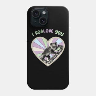 I koalove you - a retro vintage design Phone Case