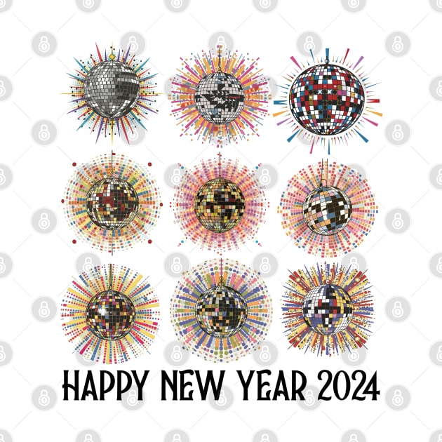 Happy New Year 2024 by MZeeDesigns