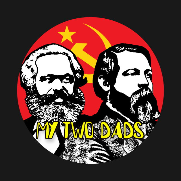 Marx and Engels by RevolutionInPaint