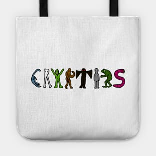 CRYPTIDS Text Tote