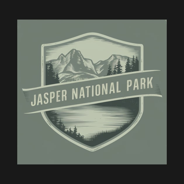 Jasper National Park Green by Perspektiva