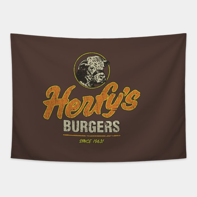 Herfy's Burgers 1963 Tapestry by JCD666