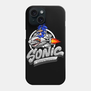 sonic fly Phone Case