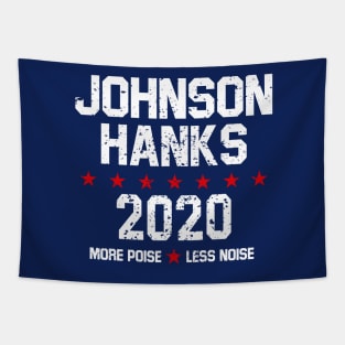 Johnson Hanks 2020 - More Poise Less Noise Tapestry