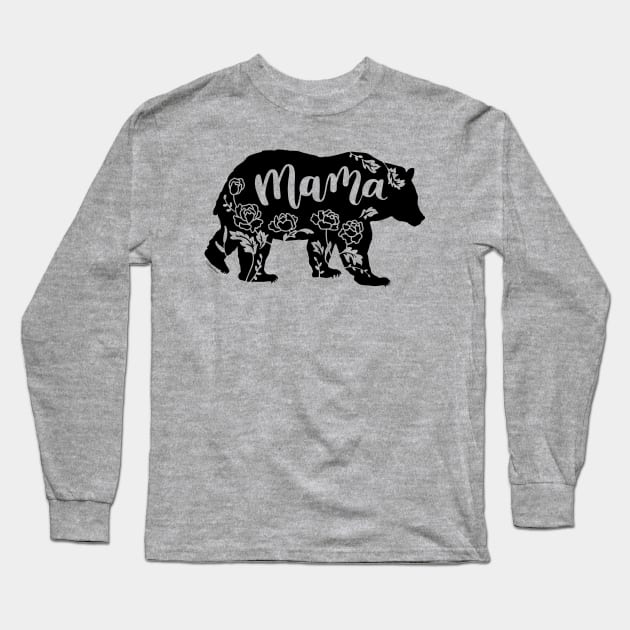 Floral mama bear shirt, Mama bear shirt, Flower bear shirt, Floral