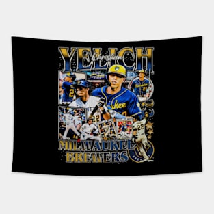 Christian Yelich Vintage Bootleg Tapestry