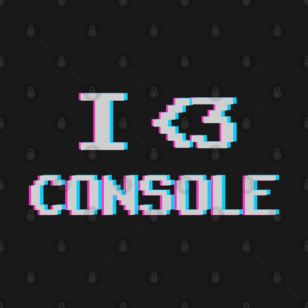 I Love console Dark by Barotel34