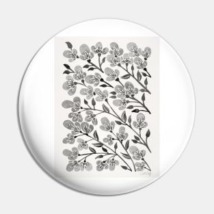 black cherry blossoms Pin