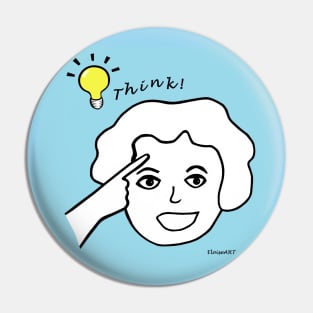 ASL Think Pin