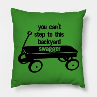 Backyard Swagger Pillow