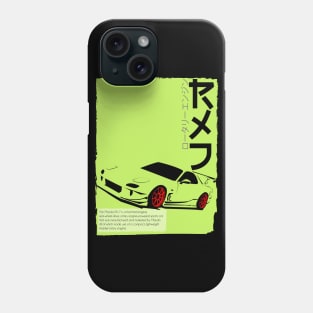 Mazda RX7 Rotary Engine Phone Case