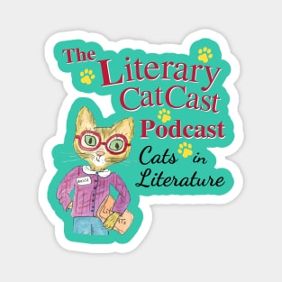 The Literary Catcast Podcast Magnet