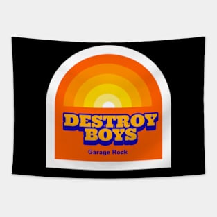 Retro Destroy Tapestry