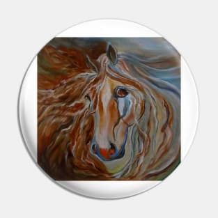 Golden Palomino Pin