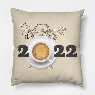 2022 and coffee Pillow